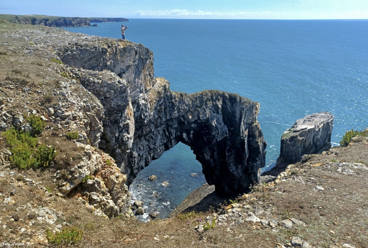 Zdjęcia: Poligon wojskowy Castlemartin., Pembrokshire., Green Bridge.(Zielony Most)., WALIA Zdjęcia: Poligon wojskowy Castlemartin., Pembrokshire., Green Bridge.(Zielony Most)., WALIA