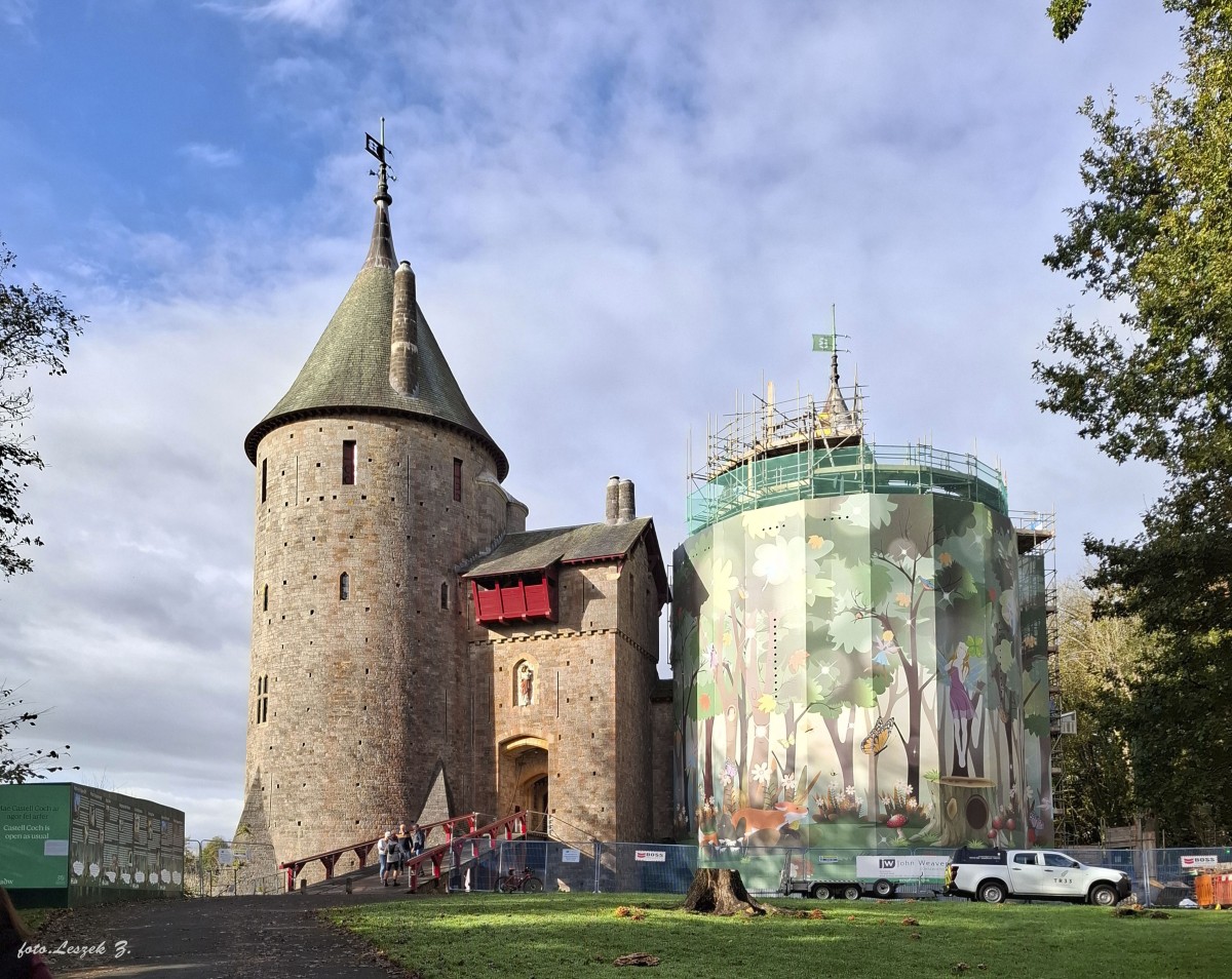 Zdjęcia: Tongwynlais., okolice Cardiff., Zamek Coch (czerwony zamek)., WALIA Zdjęcia: Tongwynlais., okolice Cardiff., Zamek Coch (czerwony zamek)., WALIA