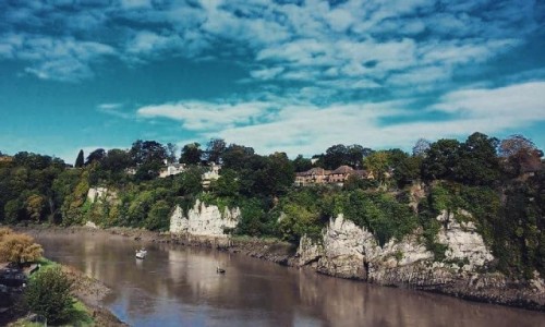 Zdjecie WALIA / Wye valley / Chepstow / Rzeka Wye