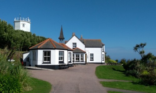 Zdjęcie ANGLIA / Kornwalia / Lizard Point / Mały biały domek