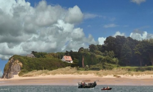 Zdjcie WALIA / Morze Celtyckie. / Hrabstwo Pembrokeshire / Wyspa Caldey.