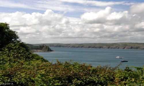 Zdjcie WALIA / Zatoka Carmarthen, / Kana Bristolski. / Na Wyspie Caldey.