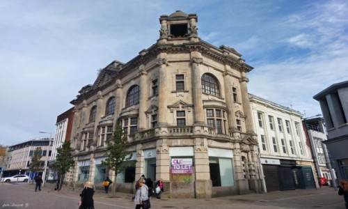 Zdjecie WALIA / Swansea. / Park Steet. / Baroko edwardiaski budynek Mond.