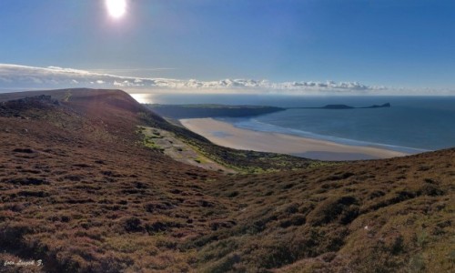 Zdjcie WALIA / Gower. / Rhossili. / Rhossili - ciekawostka.