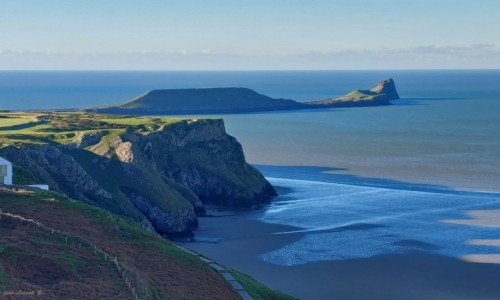Zdjcie WALIA / Rhossili. / Szczyt Beacon. / 