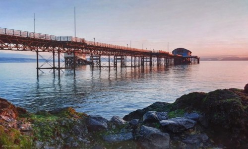 Zdjcie WALIA / Swansea. / Mumbles. / Molo w Mumbles.