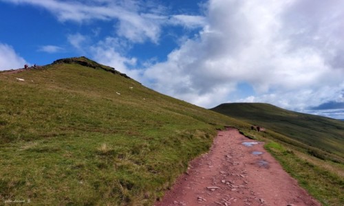 Zdjecie WALIA / Poudniowa Walia. / Brecon Beacons National Park. / Szlak na 