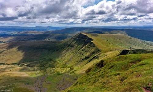 Zdjcie WALIA / Poudniowa Walia. / Brecon Beacons National Park. / Szlak na 
