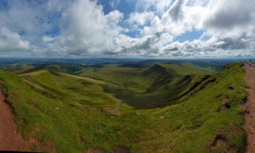 Zdjcie WALIA / Brecon Beacons National Park. / szlak na 