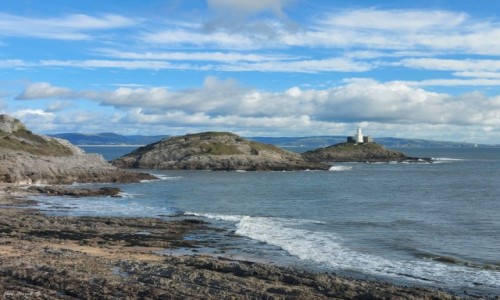 Zdjcie WALIA / Swansea. / Mumbles Bay. / Latarnia morska Mumbles.