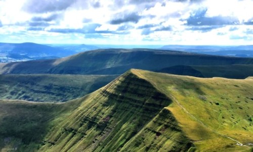 Zdjcie WALIA / Brecon Beacons National Park. / Szczyt 