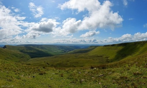Zdjcie WALIA / Brecon Beacons National Park. / Szlak na Pen y Fan. / Ze szlaku na Pen y Fan.