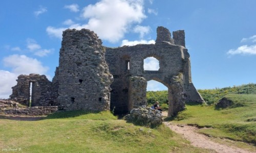 Zdjęcie WALIA / Półwysep Gower. / Parkmill. / Ruiny zamku Pennard.