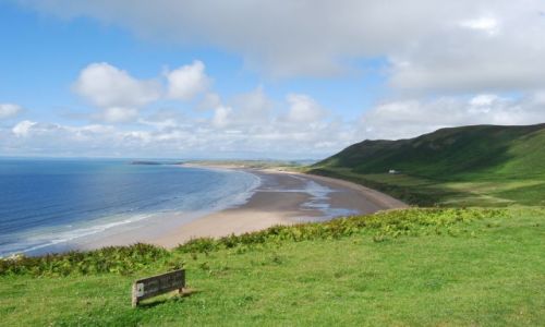 Zdjecie WALIA / Gower Peninsula / Rhossili / Zatoka