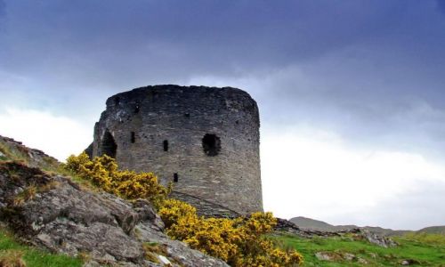 Zdjecie WALIA / polnocna Walia / Llanberis / Dolbadarn Castle wczesny XIII w