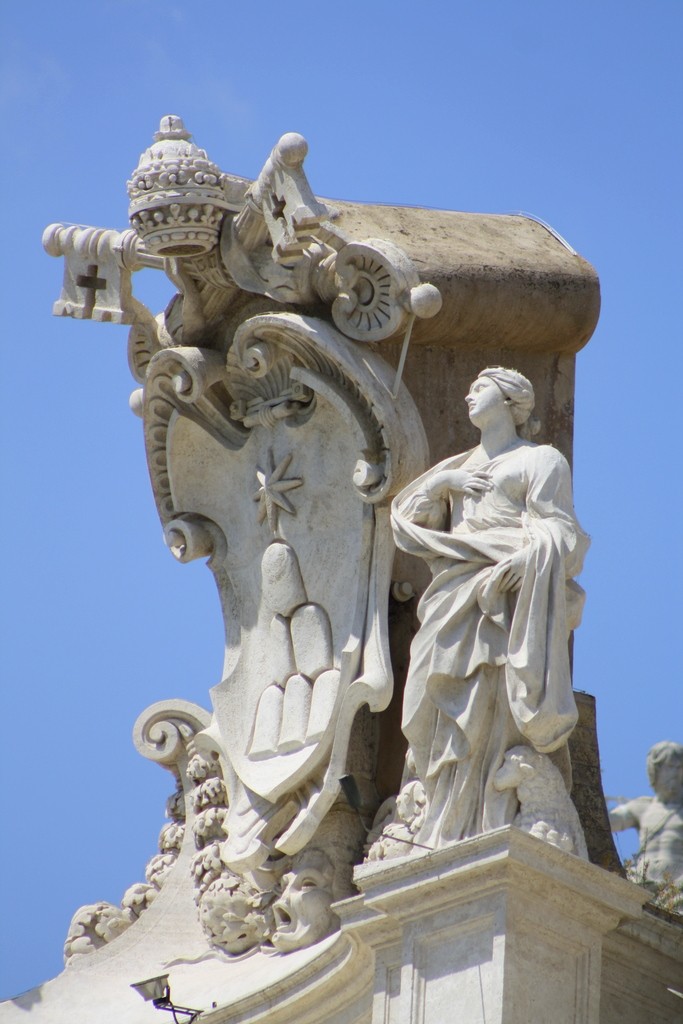 Zdjęcia: Plac św Piotra, Rzym, Posąg , WATYKAN Zdjęcia: Plac św Piotra, Rzym, Posąg , WATYKAN