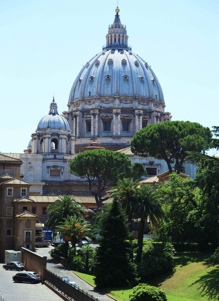 Zdjęcia: Widok z Muzeum Watykańskiego, Lacjum, Bazylika Św. Piotra, WATYKAN Zdjęcia: Widok z Muzeum Watykańskiego, Lacjum, Bazylika Św. Piotra, WATYKAN