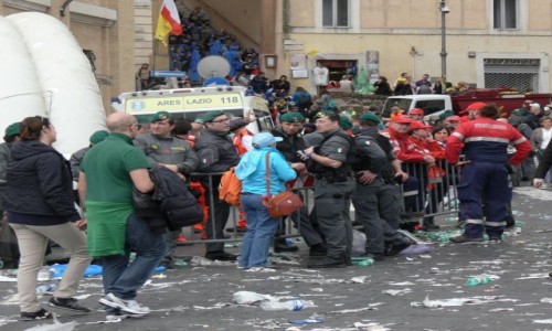 Zdjecie WATYKAN / Rzym / ulica / Grupa