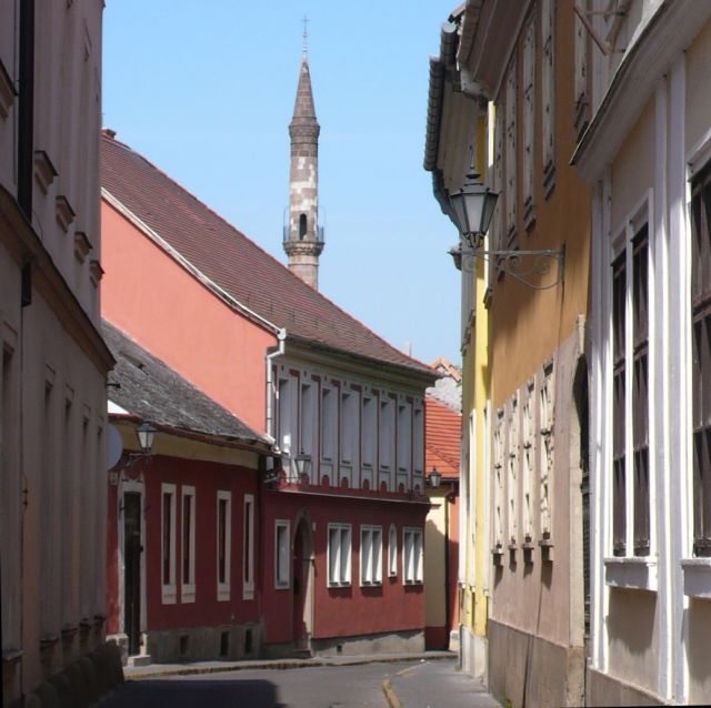 Zdjęcia: Eger, Węgry Połnocne, Minaret w Egerze, WĘGRY Zdjęcia: Eger, Węgry Połnocne, Minaret w Egerze, WĘGRY