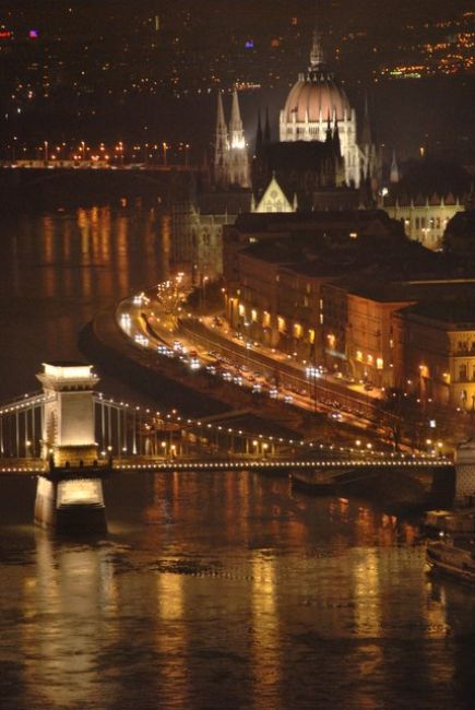 Zdjęcia: Budapeszt, Widok z Góry Gellerta, WĘGRY Zdjęcia: Budapeszt, Widok z Góry Gellerta, WĘGRY