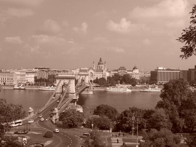 Zdjęcia: Budapeszt, Most Elżbiety., WĘGRY Zdjęcia: Budapeszt, Most Elżbiety., WĘGRY