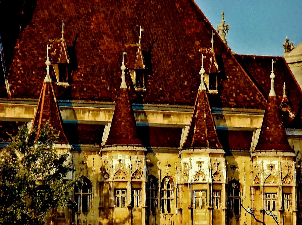 Zdjęcia: Budapeszt, City Park, Budapeszt-zamek Vajdahunyad z 1904 roku, WĘGRY Zdjęcia: Budapeszt, City Park, Budapeszt-zamek Vajdahunyad z 1904 roku, WĘGRY