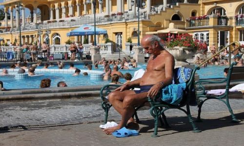 Zdjęcie WĘGRY / - / szechenyi baths / spaleni słońcem