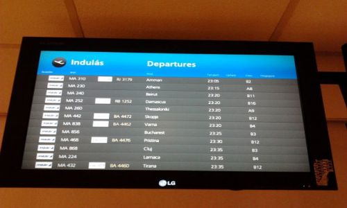 Zdjęcie WĘGRY / - / Ferihegy / Dokąd by tu polecieć....?