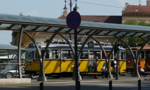 Zdjecie WGRY / Budapeszt / Budapeszt / lty klimatyczny tram jak wida nie tylko w Lizbonie:)