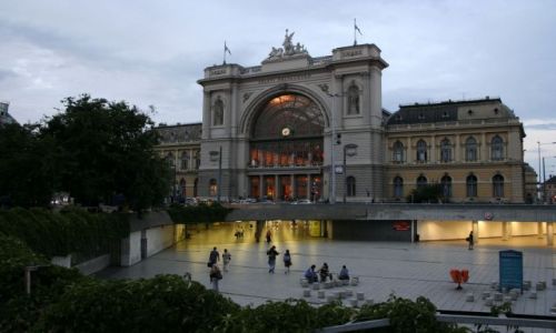 Zdj�cie W�GRY / brak / Budapeszt / Dworzec Budapeszt Keleti