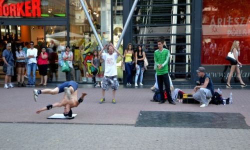 Zdjcie WGRY / Kraj Zadunajski / Budapeszt / Break - dance
