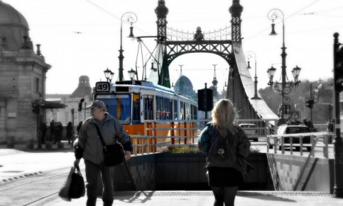 Zdjecie WGRY / - / Budapeszt / Na przystanku