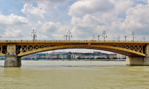 Zdjcie WGRY / komitat Budapeszt / Budapeszt / Most Magorzaty z 1876 roku