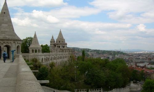 Zdjecie WĘGRY / Budapeszt / Baszta Rybacka / Prawie jak Mur Chiński;)