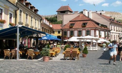 Zdjęcie WĘGRY / Eger / Eger / rynek w Egerze
