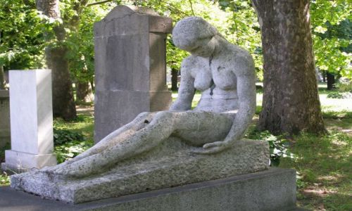 Zdjęcie WĘGRY / BUDAPESZT / CMENTARZ  / RZE¬BY NAGROBNE