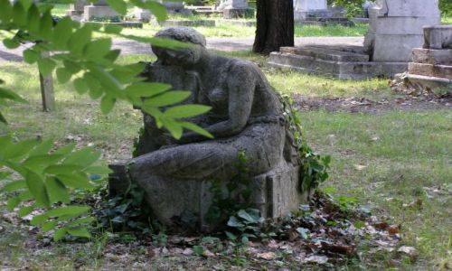 Zdjecie WĘGRY / BUDAPESZT / CMENTARZ  / RZEŹBY NAGROBNE