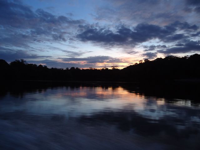 Zdjęcia: Rio Caura, Bolivar, Zachód słońca, WENEZUELA Zdjęcia: Rio Caura, Bolivar, Zachód słońca, WENEZUELA