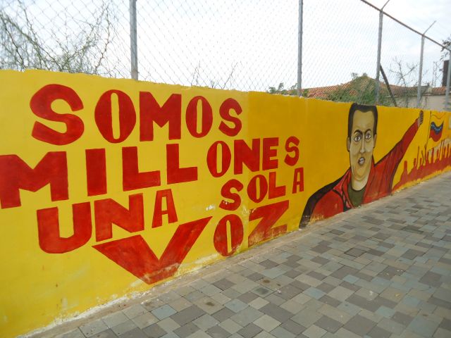 Zdjęcia: Coro, Falcon, Murale - Chavez, WENEZUELA Zdjęcia: Coro, Falcon, Murale - Chavez, WENEZUELA