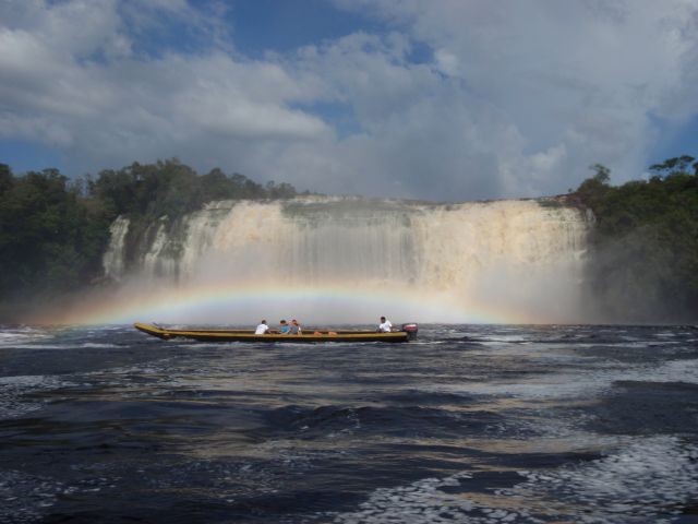 Zdjęcia: Canaima, Park Narodowy Canaima, w tęczy, WENEZUELA Zdjęcia: Canaima, Park Narodowy Canaima, w tęczy, WENEZUELA