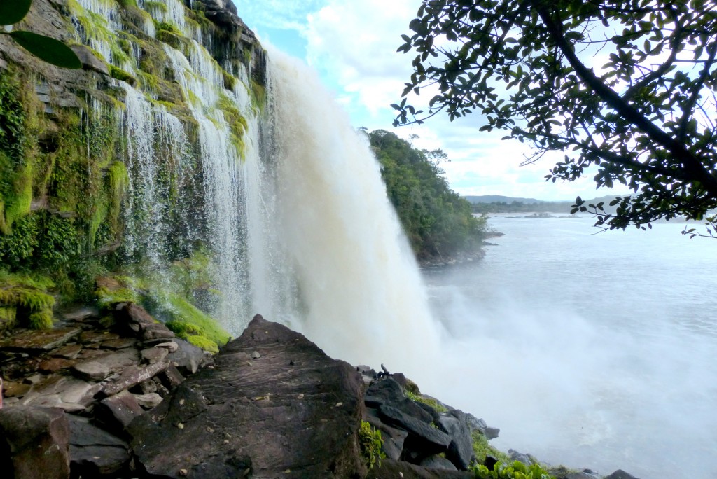 Zdjęcia: Park Canaima, Przy granicy z Brazylią, Wodospad El Sapo, WENEZUELA Zdjęcia: Park Canaima, Przy granicy z Brazylią, Wodospad El Sapo, WENEZUELA