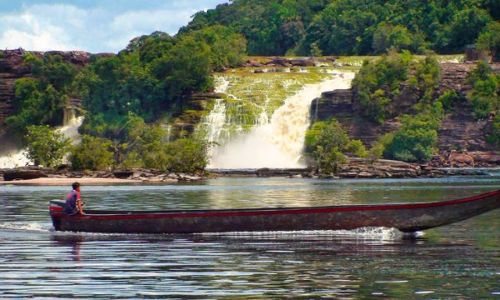 Zdjecie WENEZUELA / Gran Sabana / Park Canaima / Wenezuela - Z wizyt u Chaveza cd.