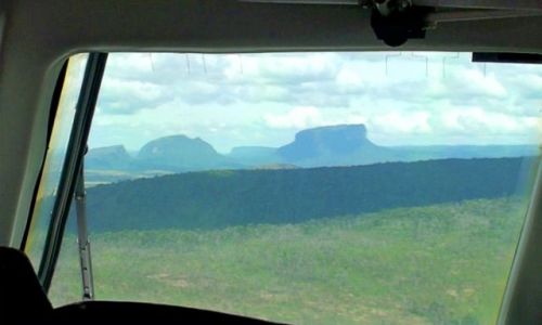 Zdjęcie WENEZUELA / Gran Sabana / W 10 osobowym samolocie / Wenezuela - z lotu ptaka