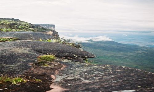 Zdjecie WENEZUELA / - / Wyyna Gujaska / Roraima. Widok z gry.