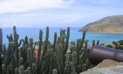 Zdjecie WENEZUELA / Isla Margarita / Widok z twierdzy Karola Boromeusza / Slady historii