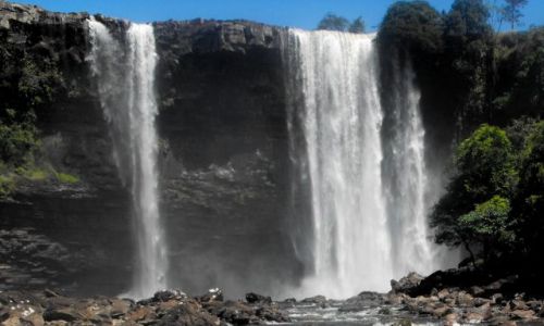 Zdjecie WENEZUELA / Salto Kama / park narodowy Canaima / wodospady Canaimy