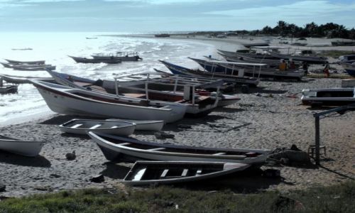 Zdjęcie WENEZUELA / zach .cz.wyspy Margarity / port rybacki / Punto Arenas/Margarita