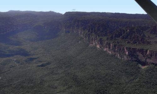 Zdjecie WENEZUELA / Canaima / lot nad terenami parku narodowego / Cessn nad Canaim