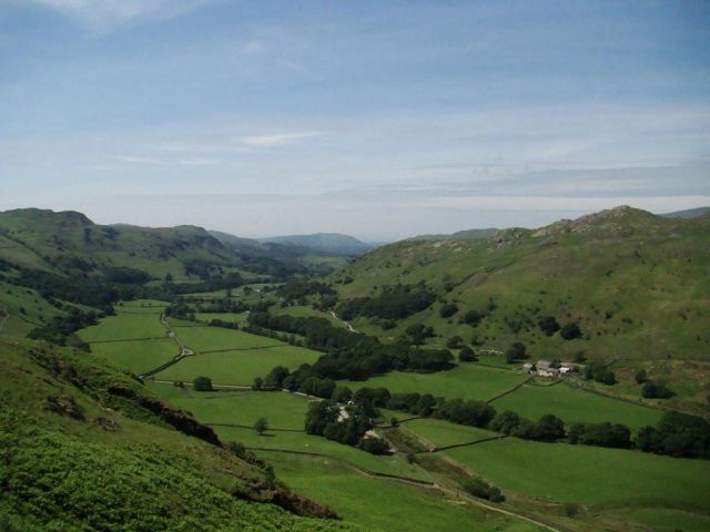 Zdjęcia: Eskdale, Cumbria / Lake District, dolina  ponizej Roman Fort (Hardknott), WIELKA BRYTANIA Zdjęcia: Eskdale, Cumbria / Lake District, dolina  ponizej Roman Fort (Hardknott), WIELKA BRYTANIA