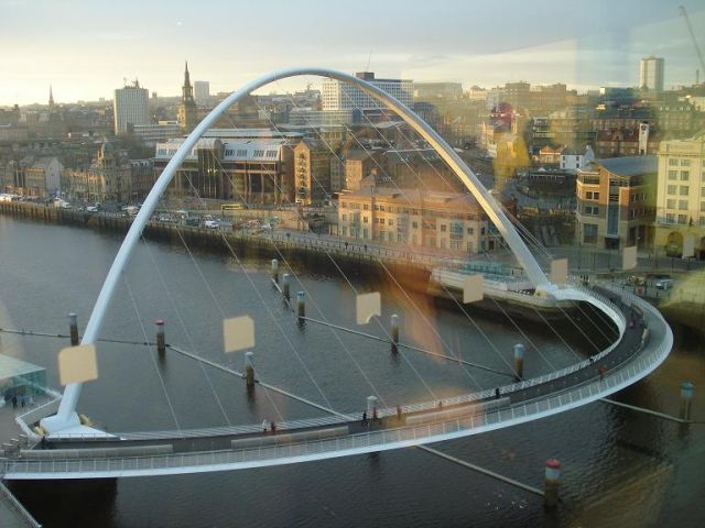 Zdjęcia: Newcastle, Nort East, Millennium Bridge, WIELKA BRYTANIA Zdjęcia: Newcastle, Nort East, Millennium Bridge, WIELKA BRYTANIA